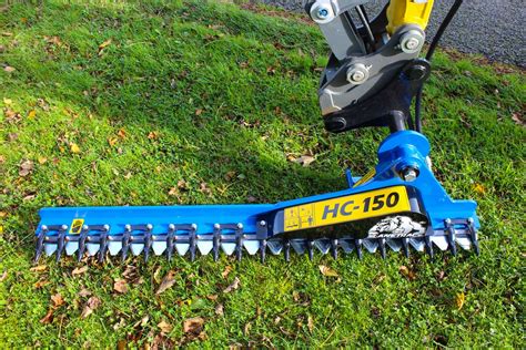 hedge cutter and vacuum for mini digger|mini digger hedge cutter attachment.